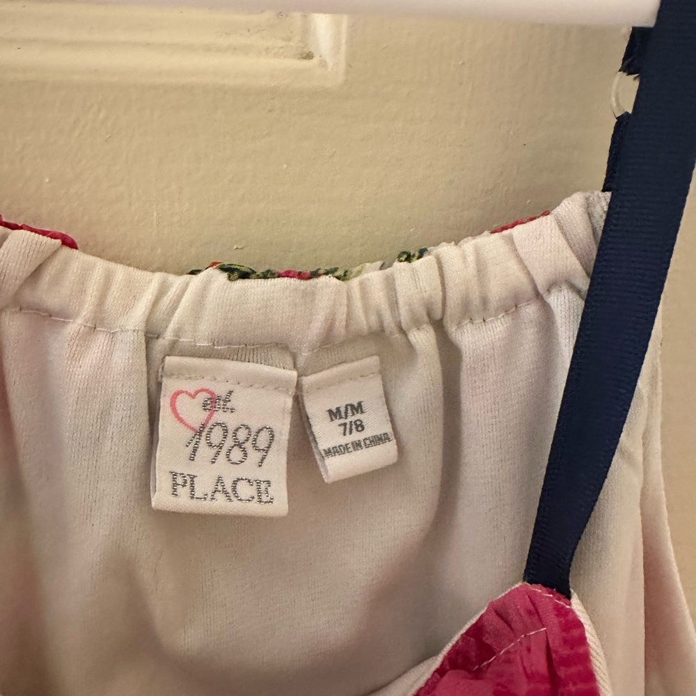 Floral Ruffle Tank Top - Picture 2 of 3